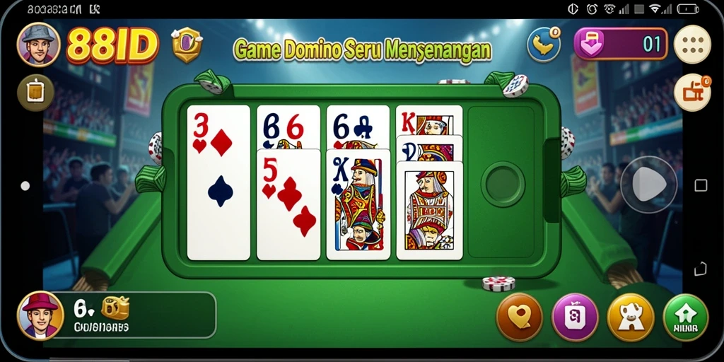 Tampilan gameplay 88ID yang memukau dan interaktif.