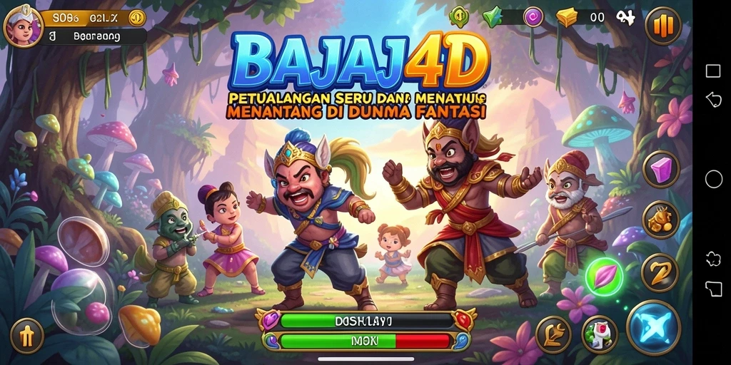 Tampilan gameplay BAJAJ4D yang penuh aksi dan petualangan.