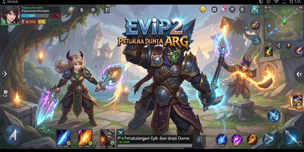 Tampilan gameplay yang seru dan menantang di <strong>EVIP2</strong>.