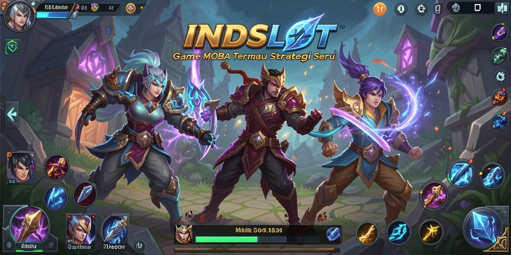 Tampilan gameplay seru dan kompetitif INDSLOT